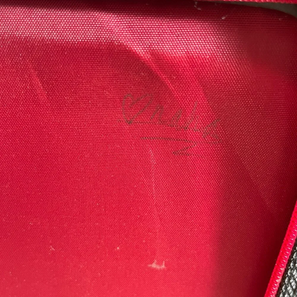 Vintage Y2K MTV‎ 3-Ring Black Red Zip Binder Trapper Keeper Nostalgic Novelty
